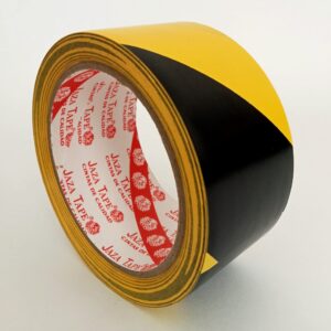 CINTA SEÑALIZACIÓN AMARILLA Y NEGRO - 20M - 48MM / CAJA: 72 UNIDADES
