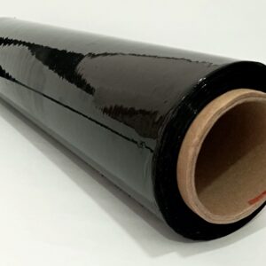 STRETCH NEGRO CALIBRE 8 - 300M - 30CM / CAJA: 18 UNIDADES
