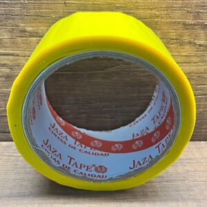 CINTA DE COLOR AMARILLO - 50M - 48MM / CAJA: 72 UNIDADES